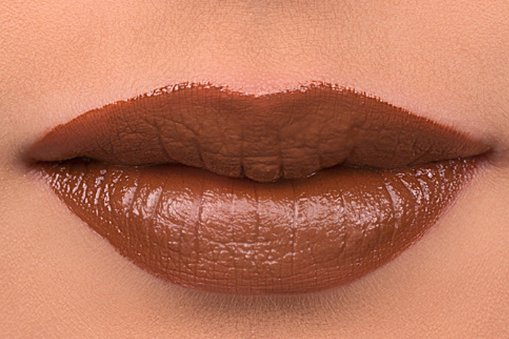 chocolate shade lips