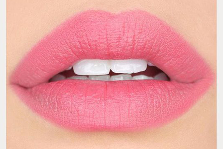 pink lips