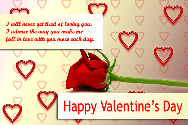 Valentine's Day wishes and message for lover
