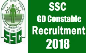 SSC GD Constable Recruitment 2018