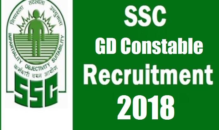 SSC GD Constable Recruitment 2018