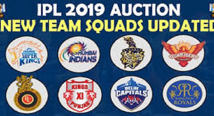 Vivo IPL 2019, IPl 2019, IPL, IPL 2019 Teams, IPL 2019 Squads
