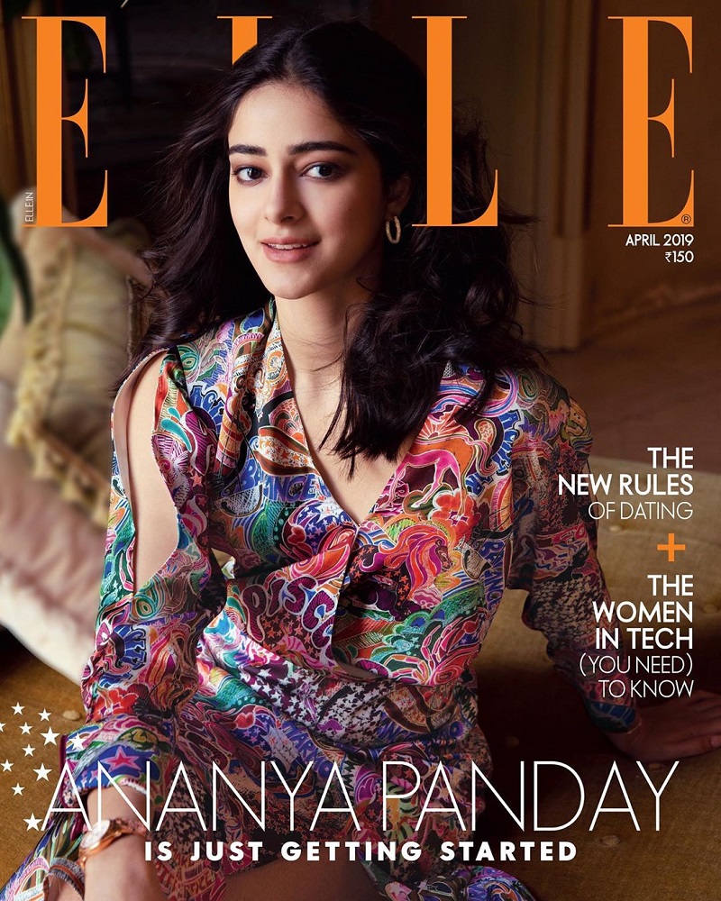 Ananya Pandey magazine cover shoot