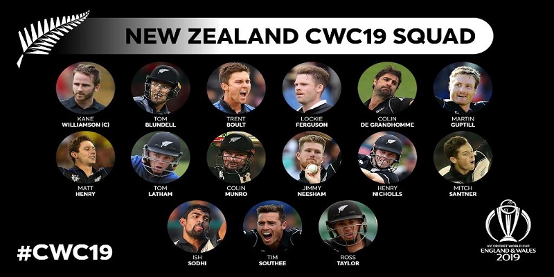 ICC World Cup 2019, New Zealand, Kane Williamson, World Cup 2019, New Zealand squad,
