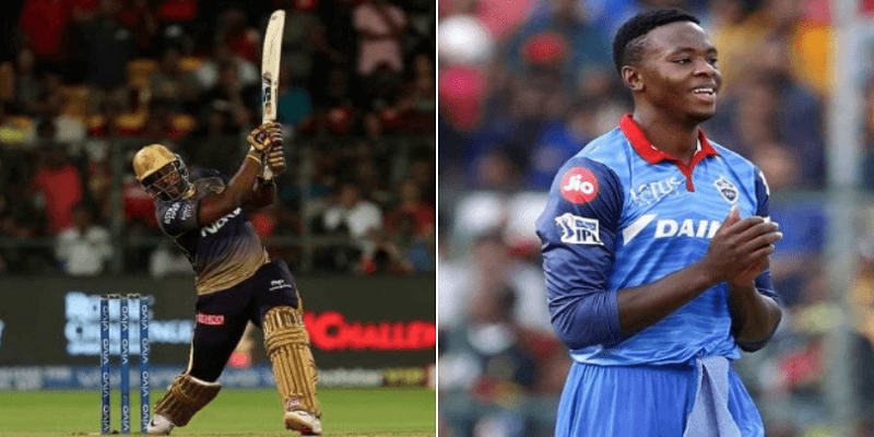 IPL 2019, KKR vs DC, Kolkata Knight Riders, Delhi Capitals, Kagiso Rabada, Andre Russell, DC vs KKR