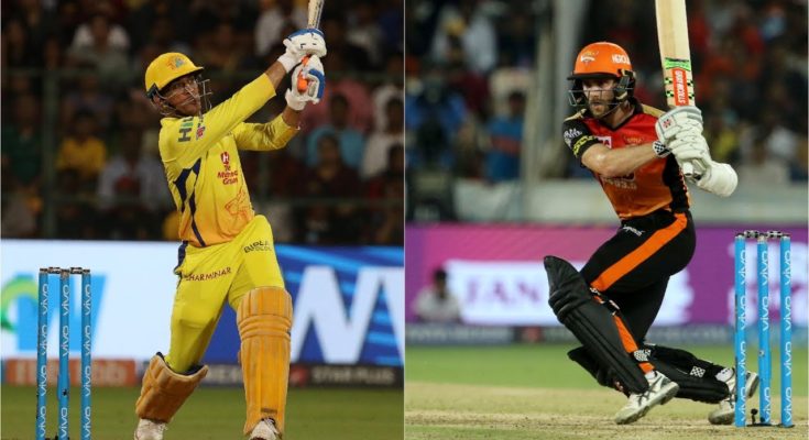 SRH vs CSK, IPL 2019, Sunrisers Hyderabad, Chennai Super Kings,Rajiv Gandhi International Stadium, Delhi Capitals, MS Dhoni, Kane Williamson