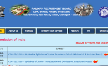 RRB NTPC admit card 2019