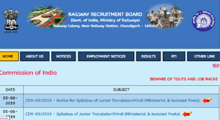 RRB NTPC admit card 2019