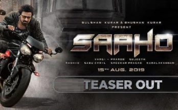 Saaho Teaser