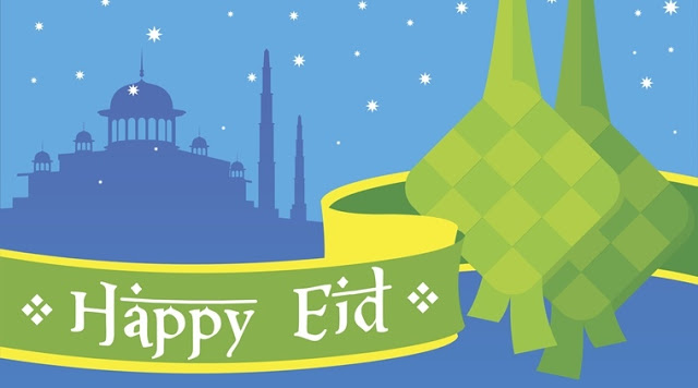 Happy Eid mubarak greetings