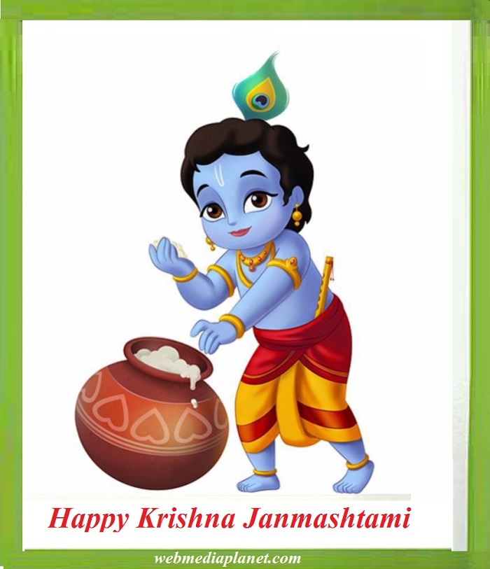 Happy Janmashtami Wishes, Messages, Greetings, Images with Quotes, Wallpapers to Wish Happy Krishna Janmashtami 2019