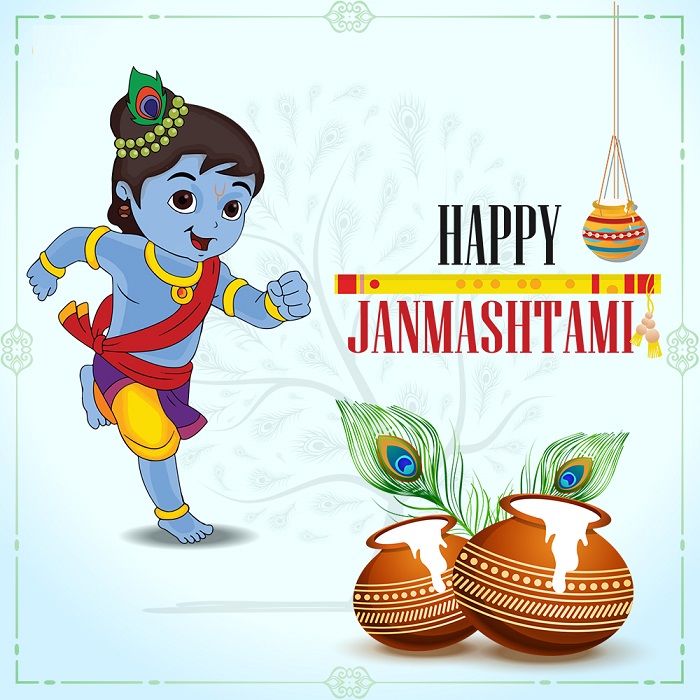 Happy Janmashtami Wishes, Messages, Greetings, Images with Quotes, Wallpapers to Wish Happy Krishna Janmashtami 2019