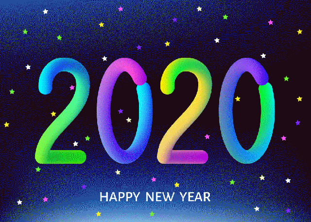 Happy New Year 2020 gifs